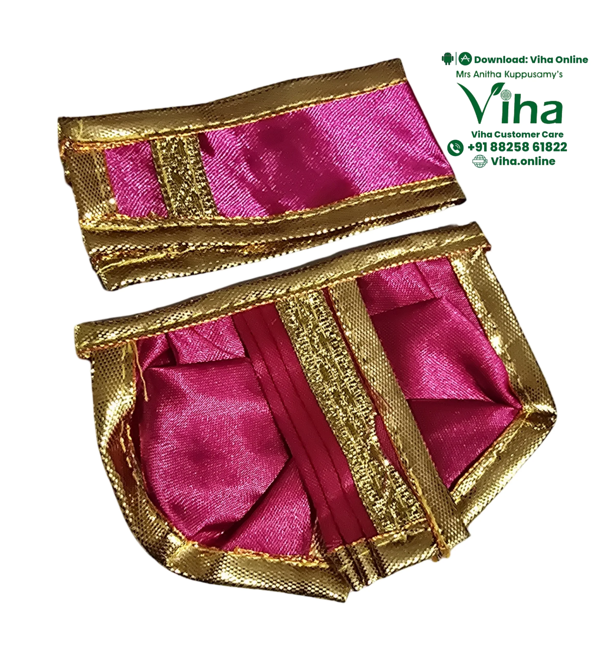 Ganesha & Krishna Dhoti - 2.5"Inches - Image 23