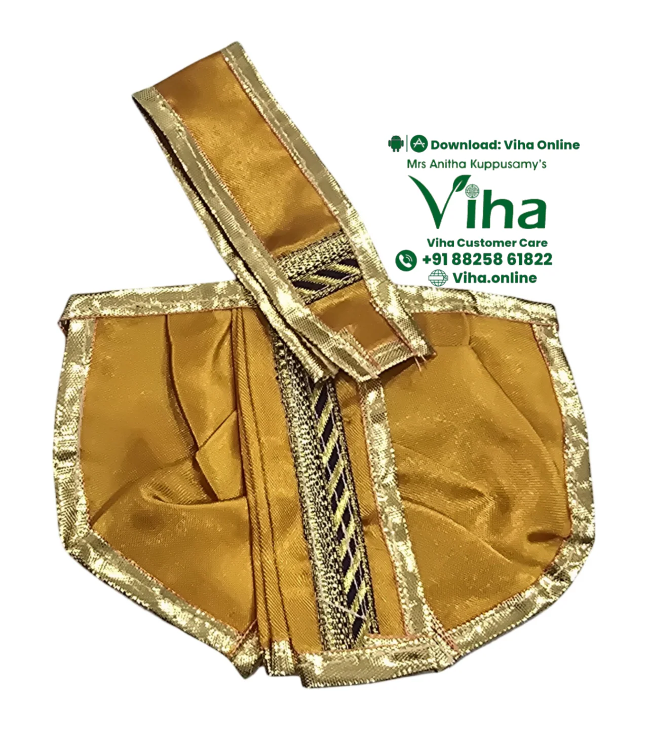 Ganesha & Krishna Dhoti - 4" Inches - Image 19