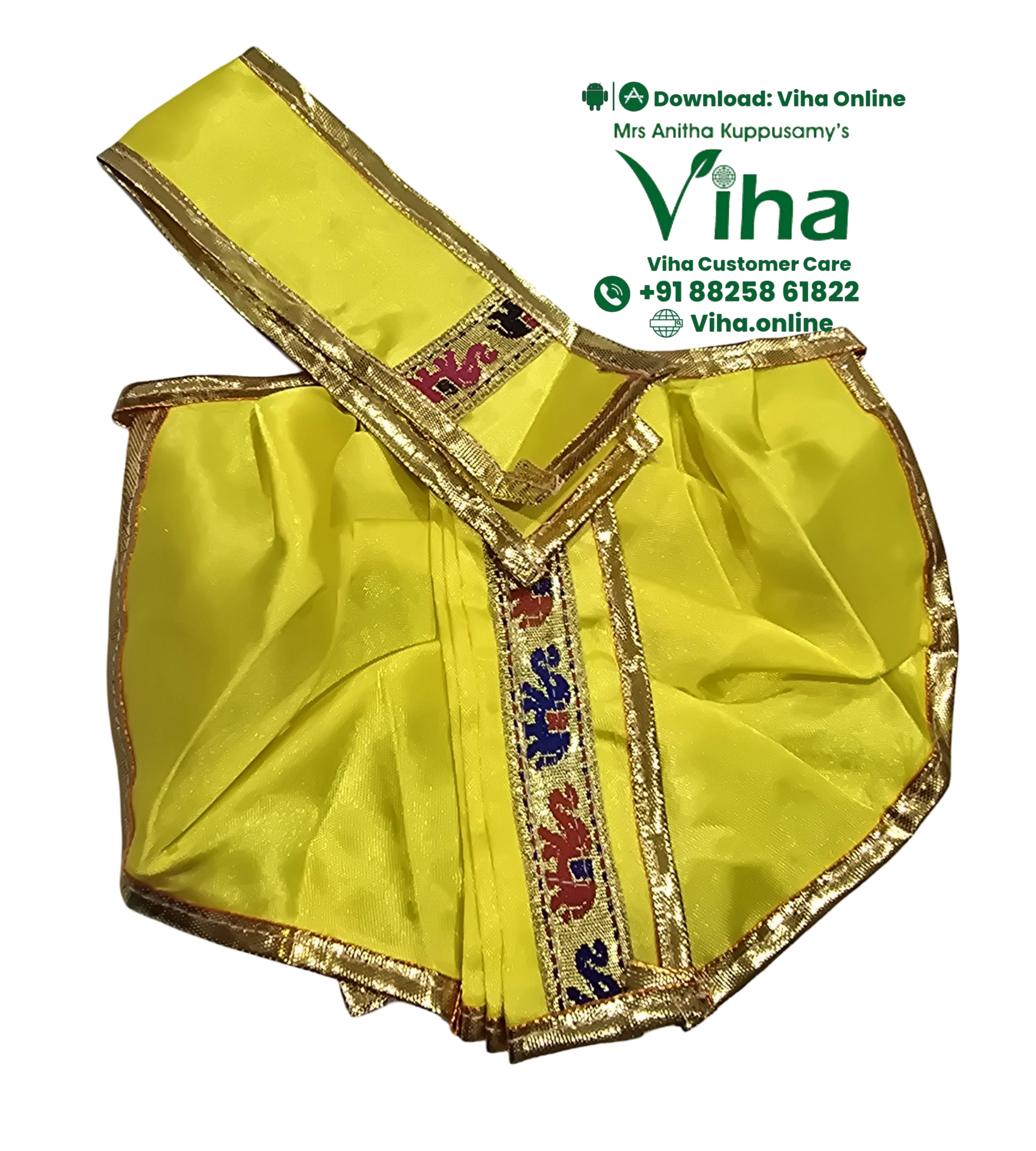 Ganesha Dhoti | Krishna Dhoti - 6" Inches - Image 20